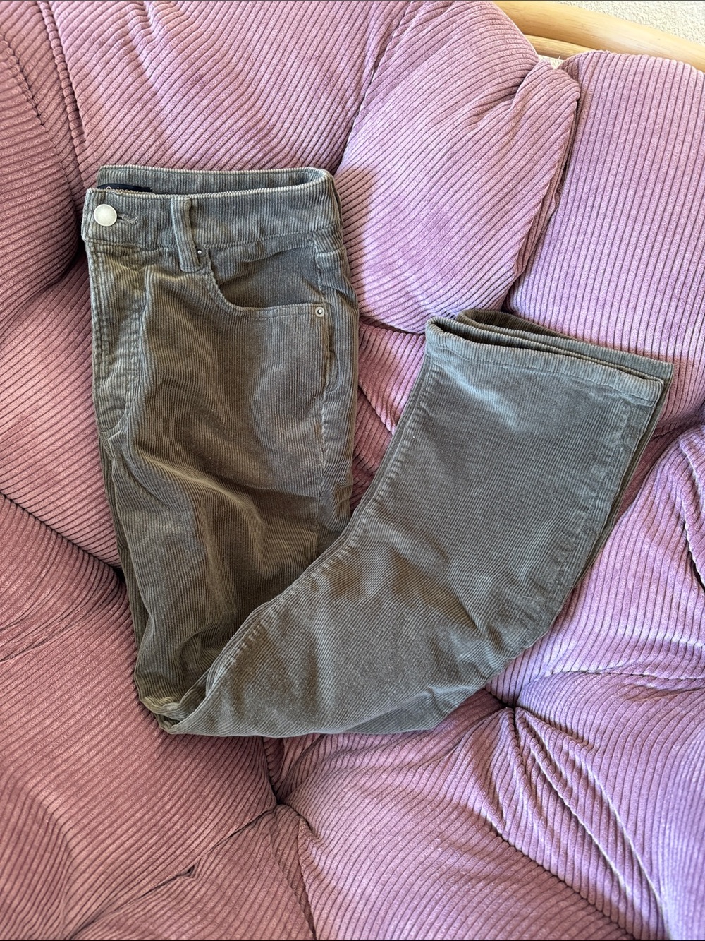 Grey Corduroy Quince Pants